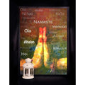 Namaste Abstract Mixed Media Painting Buy Now on Artezaar.com Online Art Gallery Dubai UAE