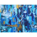 Ode to the blues by Sana Waqar Khan Acrylic Painting Buy now on artezaar.com Online Art Gallery
