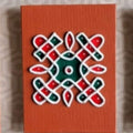 Padi - Kolam Series by Kavita Sriram Buy now on artezaar.com Online Art Gallery