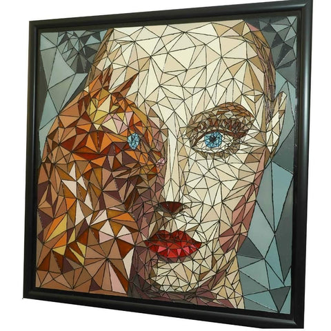 Personalities Glass Painting Buy Now on Artezaar.com Online Art Gallery Dubai UAE