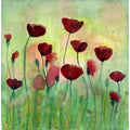 Red field by Sanjna Nair Buy now on artezaar.com Online Art Gallery