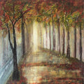 Seek The Lightened Path Abstract Acrylic Painting Buy Now on Artezaar.com Online Art Gallery Dubai UAE
