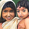 Siblings love by Vinu Aravind Buy now on artezaar.com Online Art Gallery