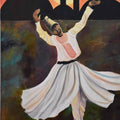 Soulful Swirls Oil Painting Buy Now on Artezaar.com Online Art Gallery Dubai UAE