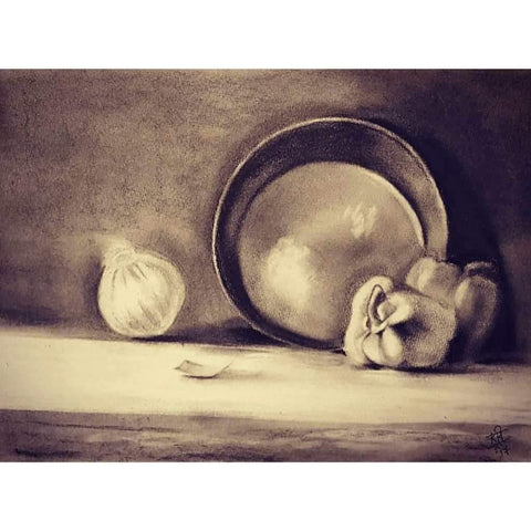 Still Life Sketch Abstract Sketches And Drawings Buy Now on Artezaar.com Online Art Gallery Dubai UAE