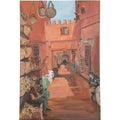 Terracotta Market Acrylic Painting Buy Now on Artezaar.com Online Art Gallery Dubai UAE