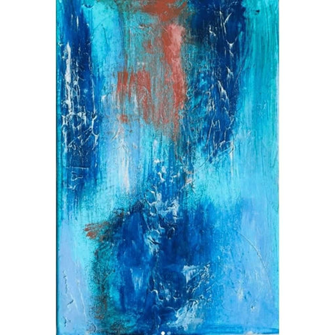 Textured Abstract Mixed Media Painting Buy Now on Artezaar.com Online Art Gallery Dubai UAE