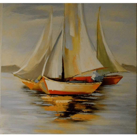 The Abstract Boat Canvas Buy Now on Artezaar.com Online Art Gallery Dubai UAE