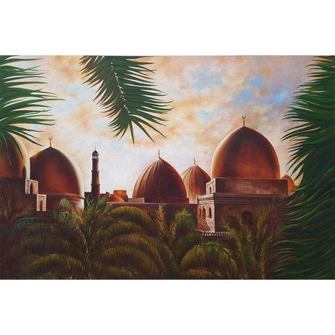 The City Of Hope Fine Art Oil Painting Buy Now on Artezaar.com Online Art Gallery Dubai UAE