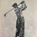 The English Golfer Fine Art Oil Painting Buy Now on Artezaar.com Online Art Gallery Dubai UAE