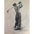 The English Golfer Fine Art Oil Painting Buy Now on Artezaar.com Online Art Gallery Dubai UAE