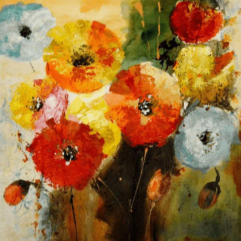The Flower Canvas Acrylic Painting Buy Now on Artezaar.com Online Art Gallery Dubai UAE