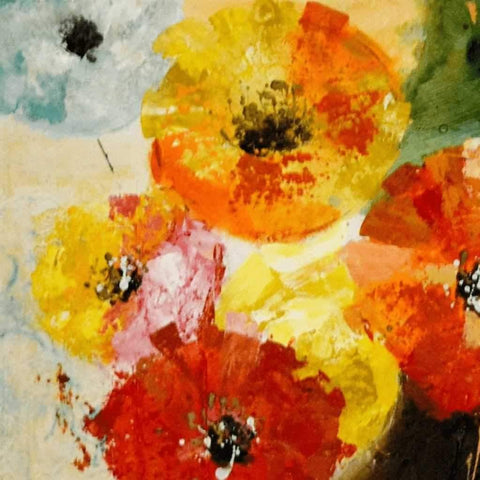 The Flower Canvas Acrylic Painting Buy Now on Artezaar.com Online Art Gallery Dubai UAE