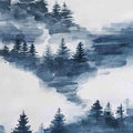 The Hills Watercolor Painting Buy Now on Artezaar.com Online Art Gallery Dubai UAE