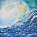 The Wave of Life Mixed Media Painting Buy Now on Artezaar.com Online Art Gallery Dubai UAE