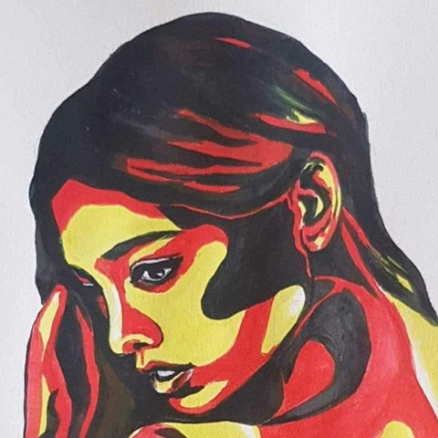 Thermal 3 Watercolor Painting Buy Now on Artezaar.com Online Art Gallery Dubai UAE