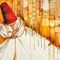 Trance Fine Art Oil Painting Buy Now on Artezaar.com Online Art Gallery Dubai UAE