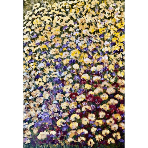 Wild Flowers Fine Art Acrylic Painting Buy Now on Artezaar.com Online Art Gallery Dubai UAE