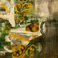 WO MAN Acrylic Painting Buy Now on Artezaar.com Online Art Gallery Dubai UAE